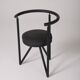 Miss dorn Philippe Starck black chair, 1980s