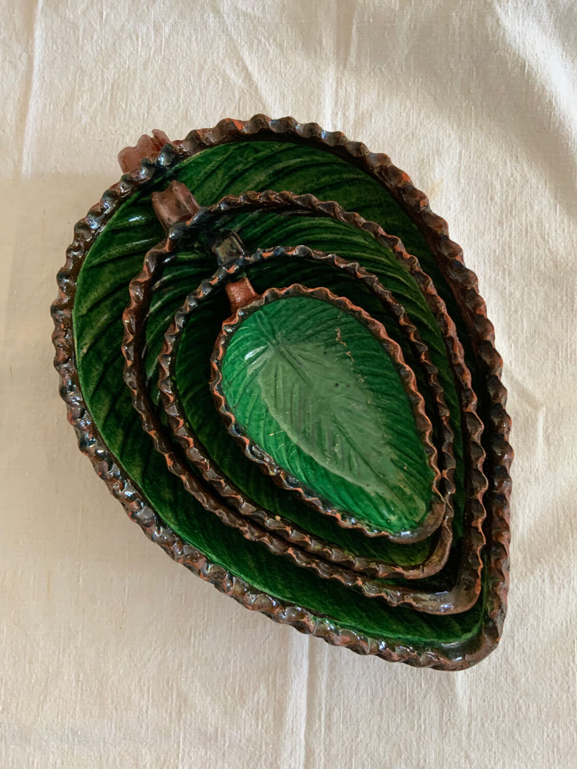 Artisanal salad bowls