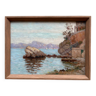 Bay in the Mediterranean