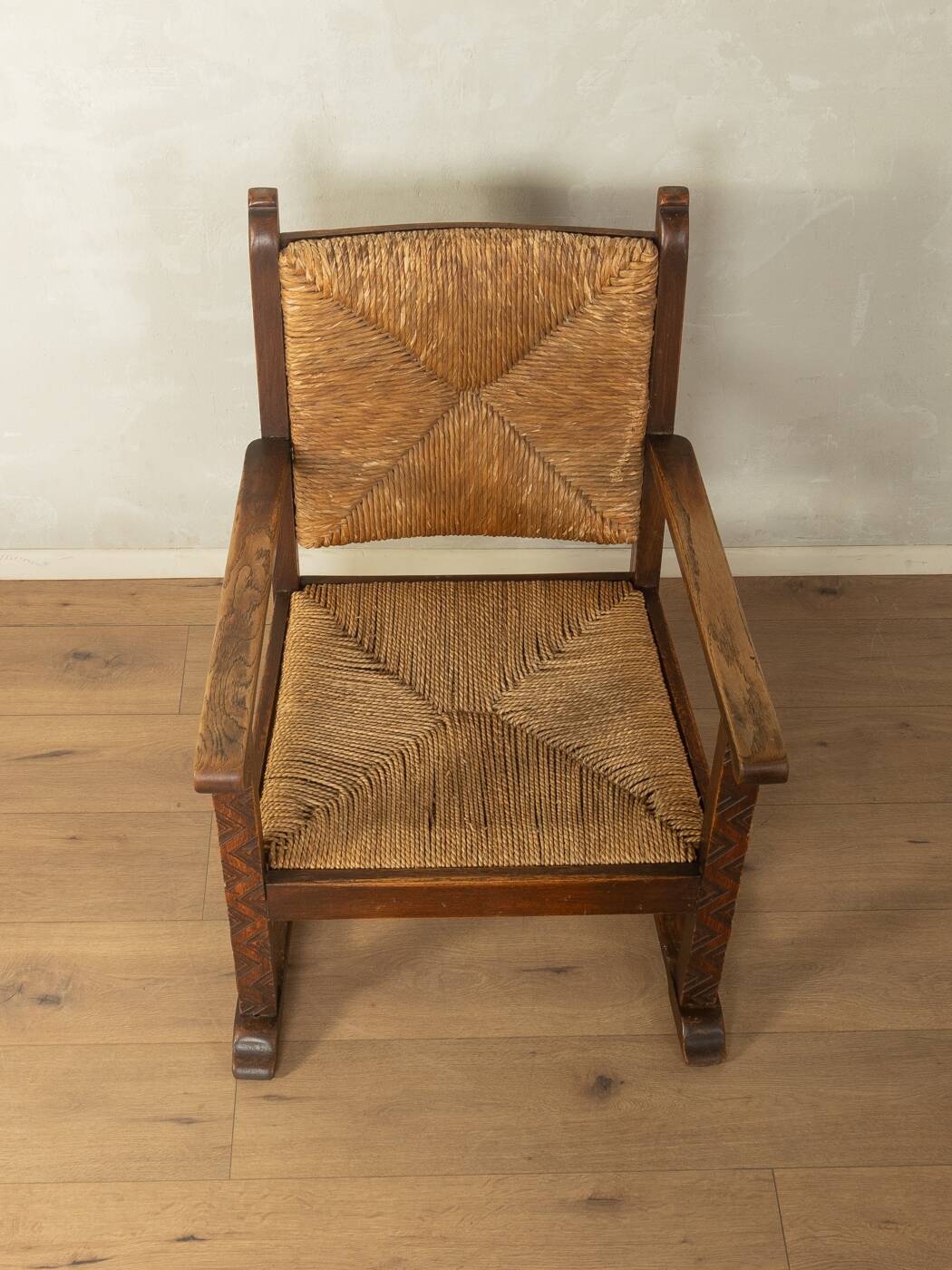 Brutalist armchair from the 1970s, France