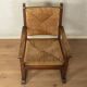 Brutalist armchair from the 1970s, France