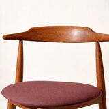 Tripod chair Heart Hans Wegner Fritz Hansen