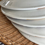 6 dessert plates Castellania 1970