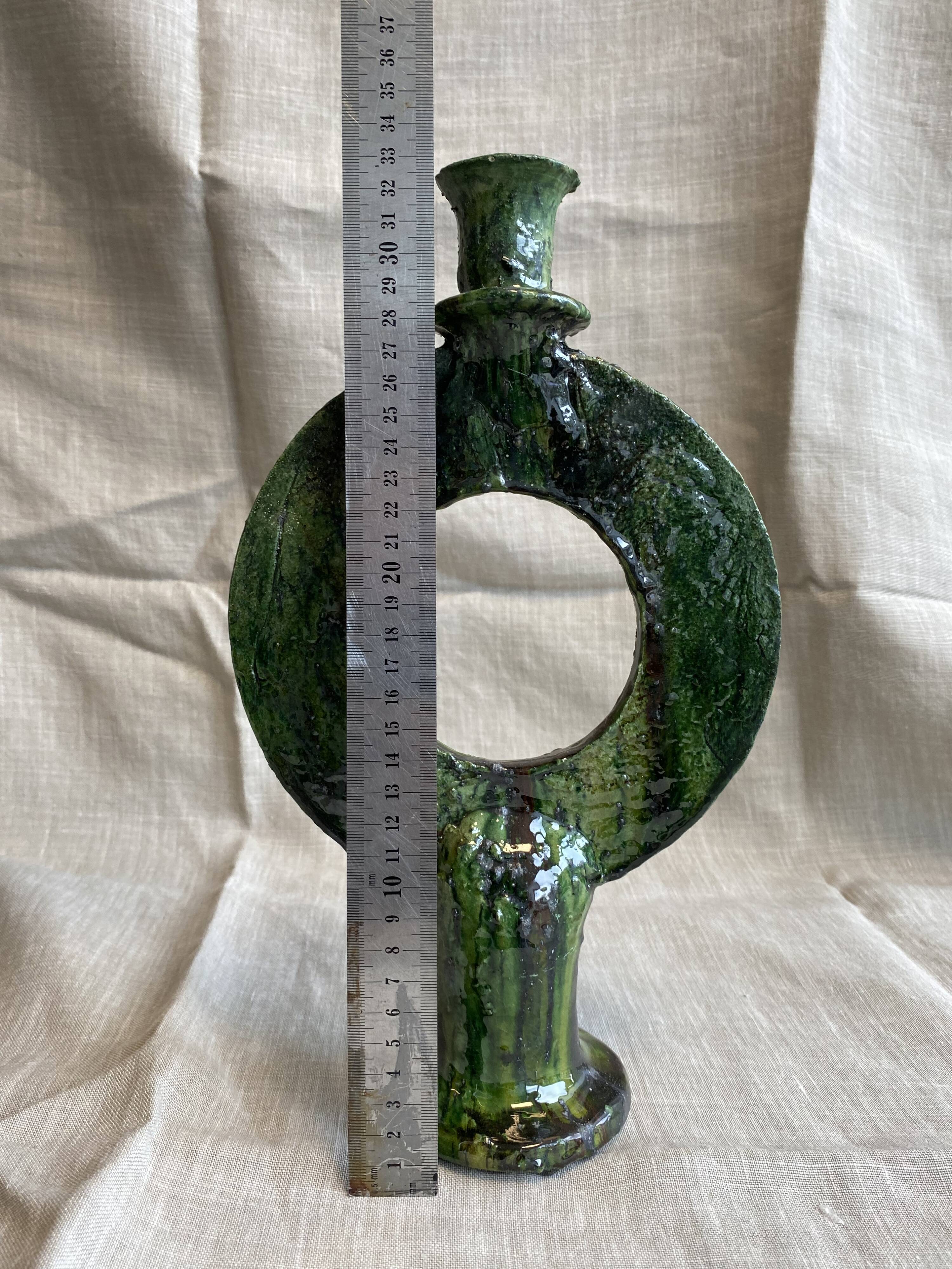 Bougeoir poterie Tamegroute