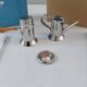 Alessi miniature Neapolitan coffee maker, designed by Riccardo Dalisi, 1987