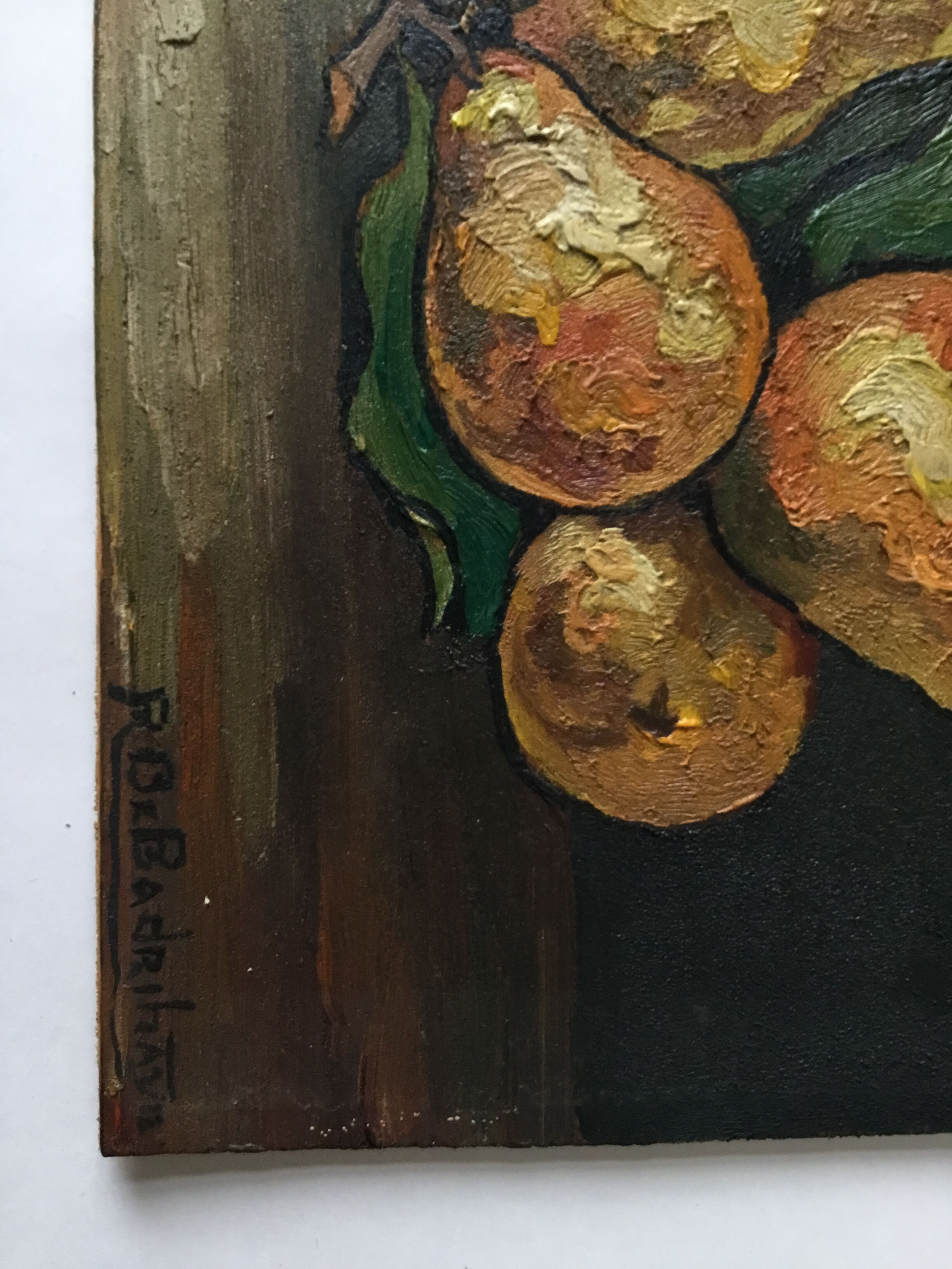 Still life oil