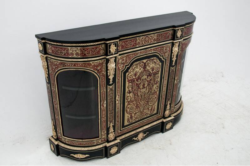 Boulle cabinet, France, circa 1860