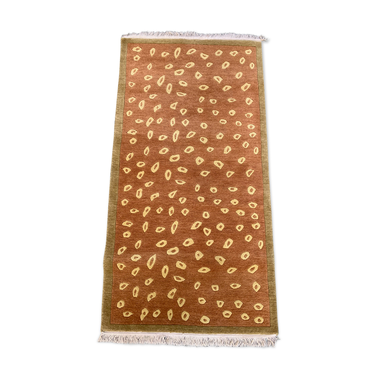 Tibetan Leopard Spots Rug 185x93 cm oriental, Chinese, Nepalese, Tribal,