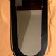 Vintage 60s free-form mirror 34x62cm