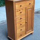 English wooden chest of drawers from the 80s