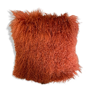 Coussin en Agneau du Tibet