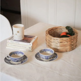 Natural basket wicker blond
