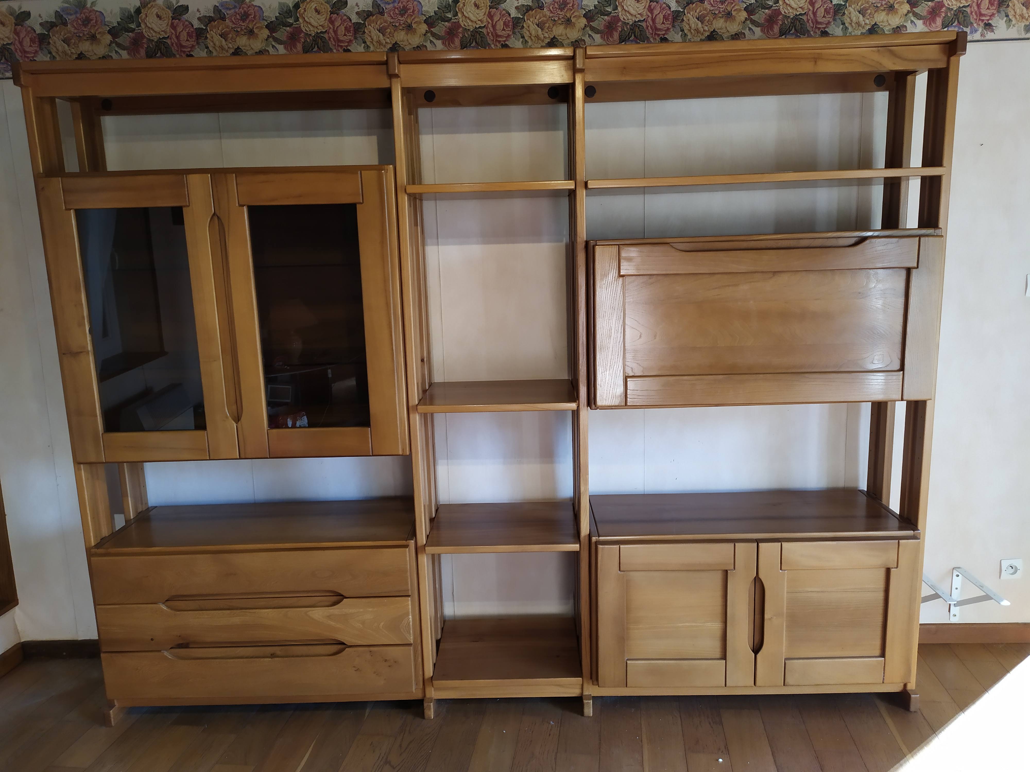 Elm bookcase home Regain