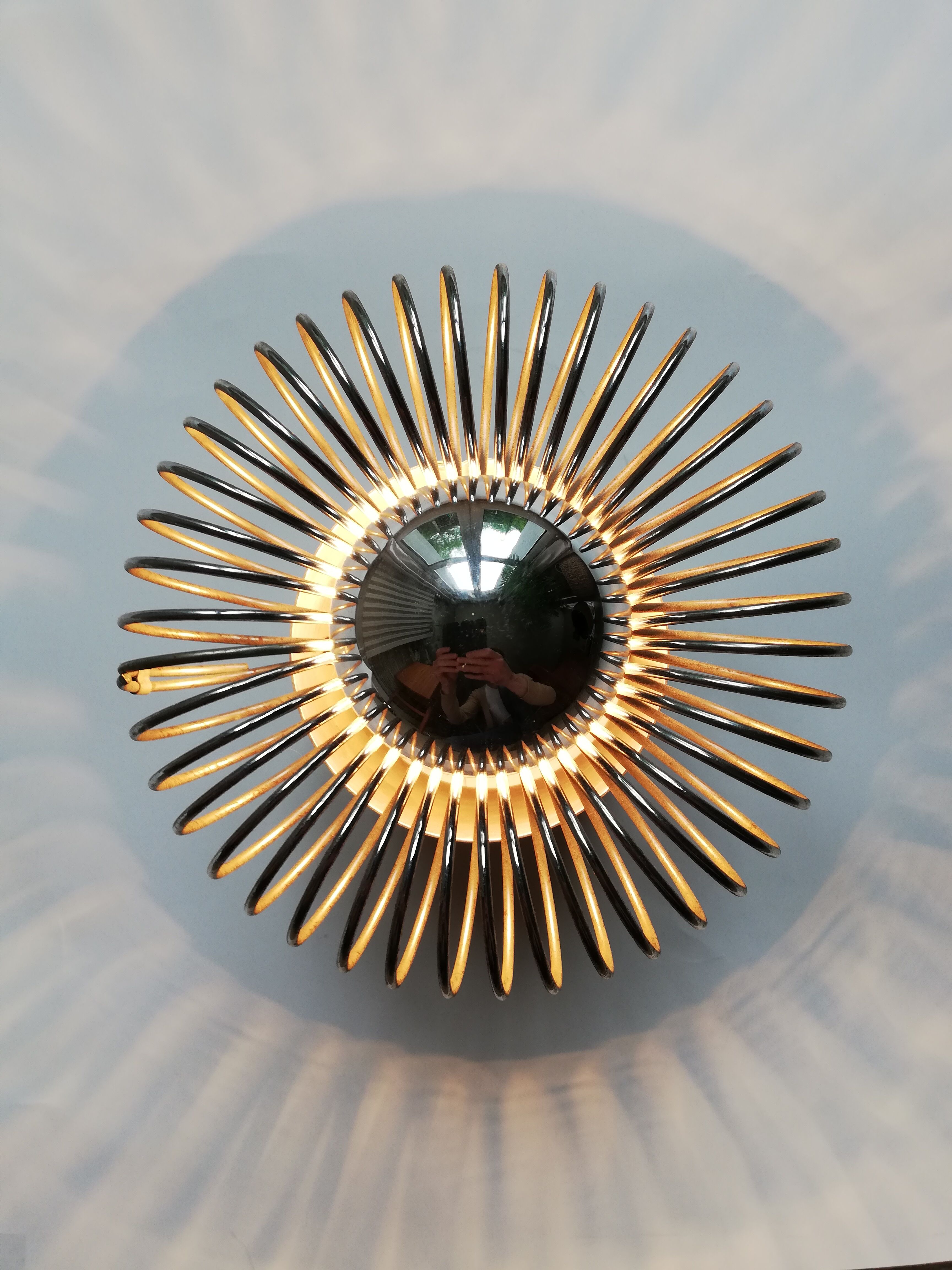 Sconce space age Andréa Lazzari