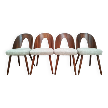 Dining Chairs by A. Suman for Tatra Nabytok, Former Czechoslovakia, 1960s, Set of 4
