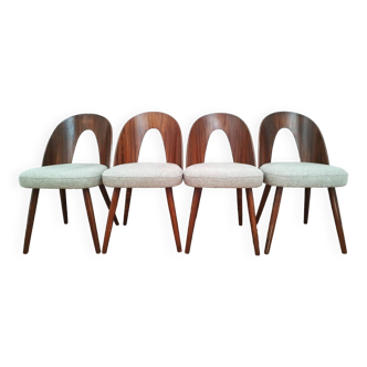 Dining Chairs by A. Suman for Tatra Nabytok, Former Czechoslovakia, 1960s, Set of 4