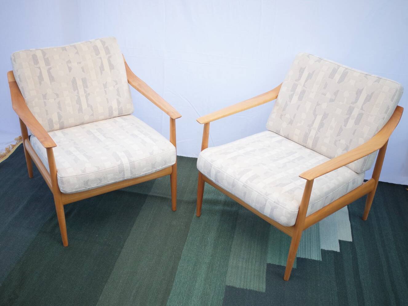 2 x Walter Knoll Antimott Sessel vintage