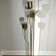 Vintage Goffredo Reggiani floor lamp in gold metal - 1970s