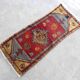 Vintage Turkish Oushak rug 46x109 cm