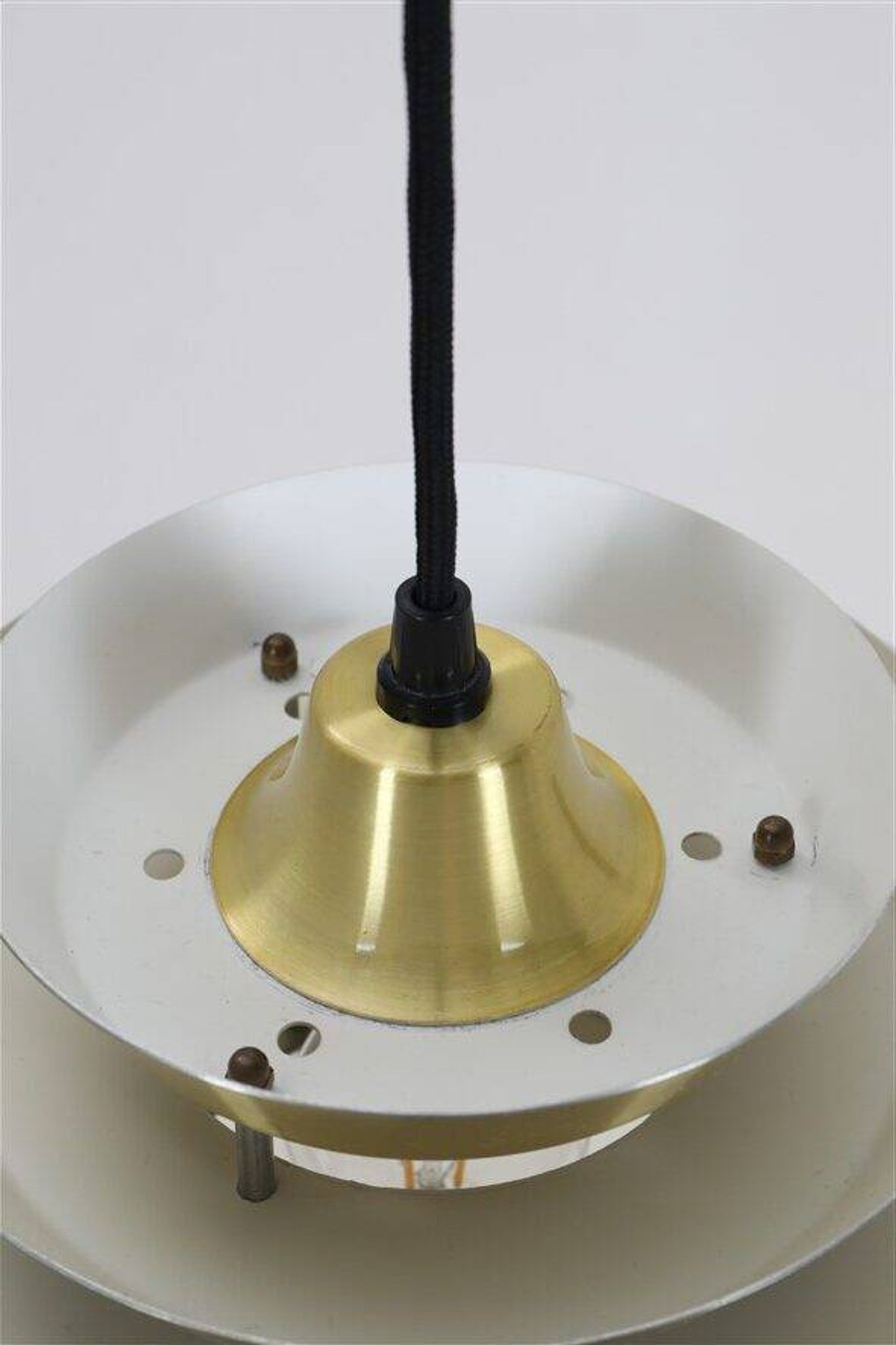 Granhaga / Carl Thore “Trava” pendant lamp 25 cm / brass / gold / aluminum / mid-century modern design / 1970s