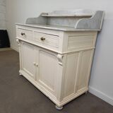 Marble top bathroom cabinet