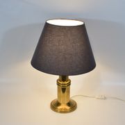 Lampe de table vintage en laiton
