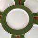 Bernardaud 6 large Limoges porcelain presentation plates