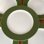 Bernardaud 6 large Limoges porcelain presentation plates
