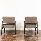 Paire de fauteuils GFM-64 par Edmund Homa Années 1960