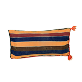 Berber cushion Kilim with 2 pompoms