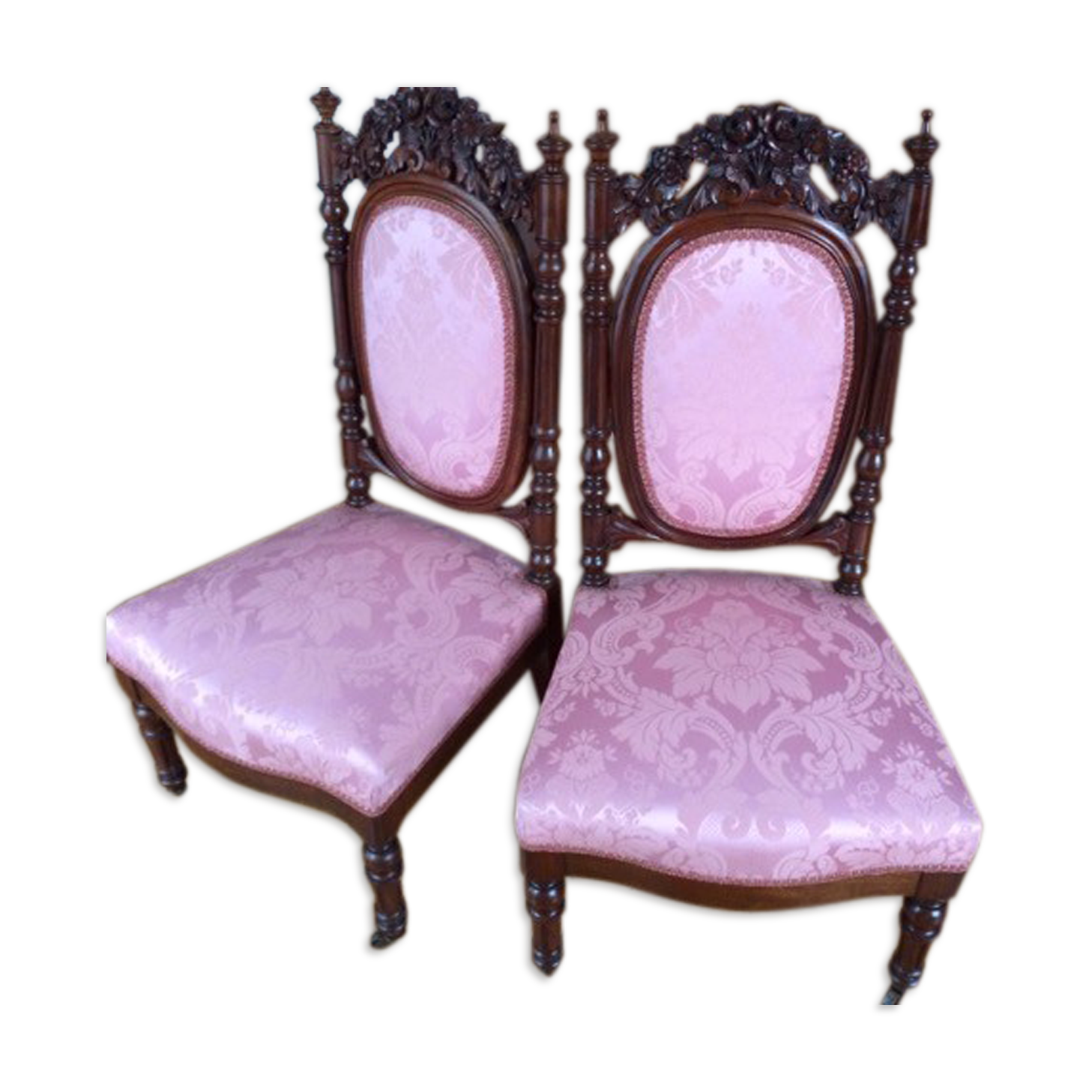Chauffeuses type Napoléon III