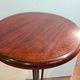 Pedestal table / standing up with cast iron base