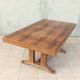 Art Deco table in walnut veneer