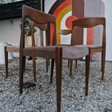 SET 4 Chaises Design Niels Otto Møller 1960