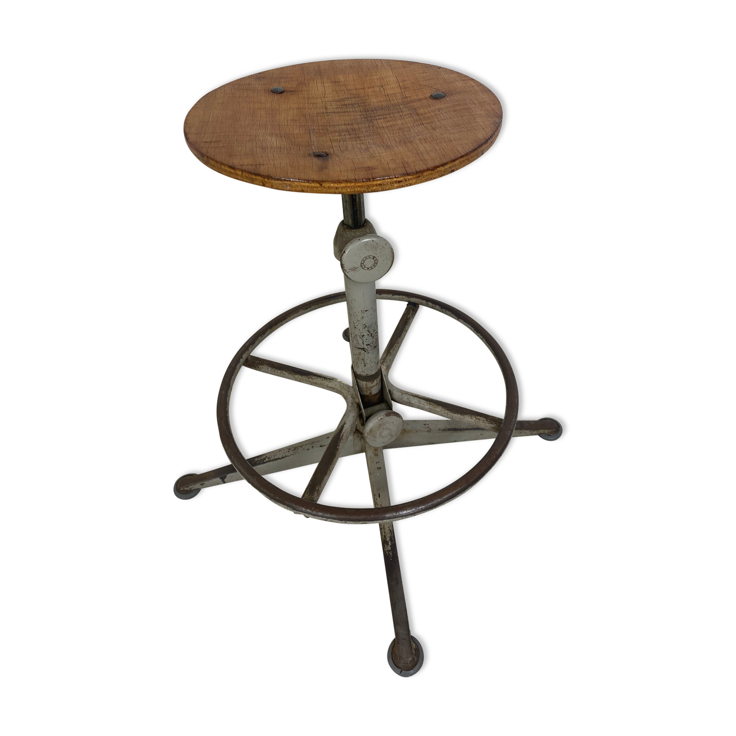 Tabouret d’architecte pivotant réglable par Friso Kramer pour Ahrend, années 1960