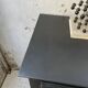 60s brutalist black sideboard