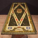 Table laquée hollandaise spectaculaire des années 70