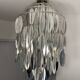 Space Age Chandelier with Cascading Plastic Discs – Mid-Century Modern