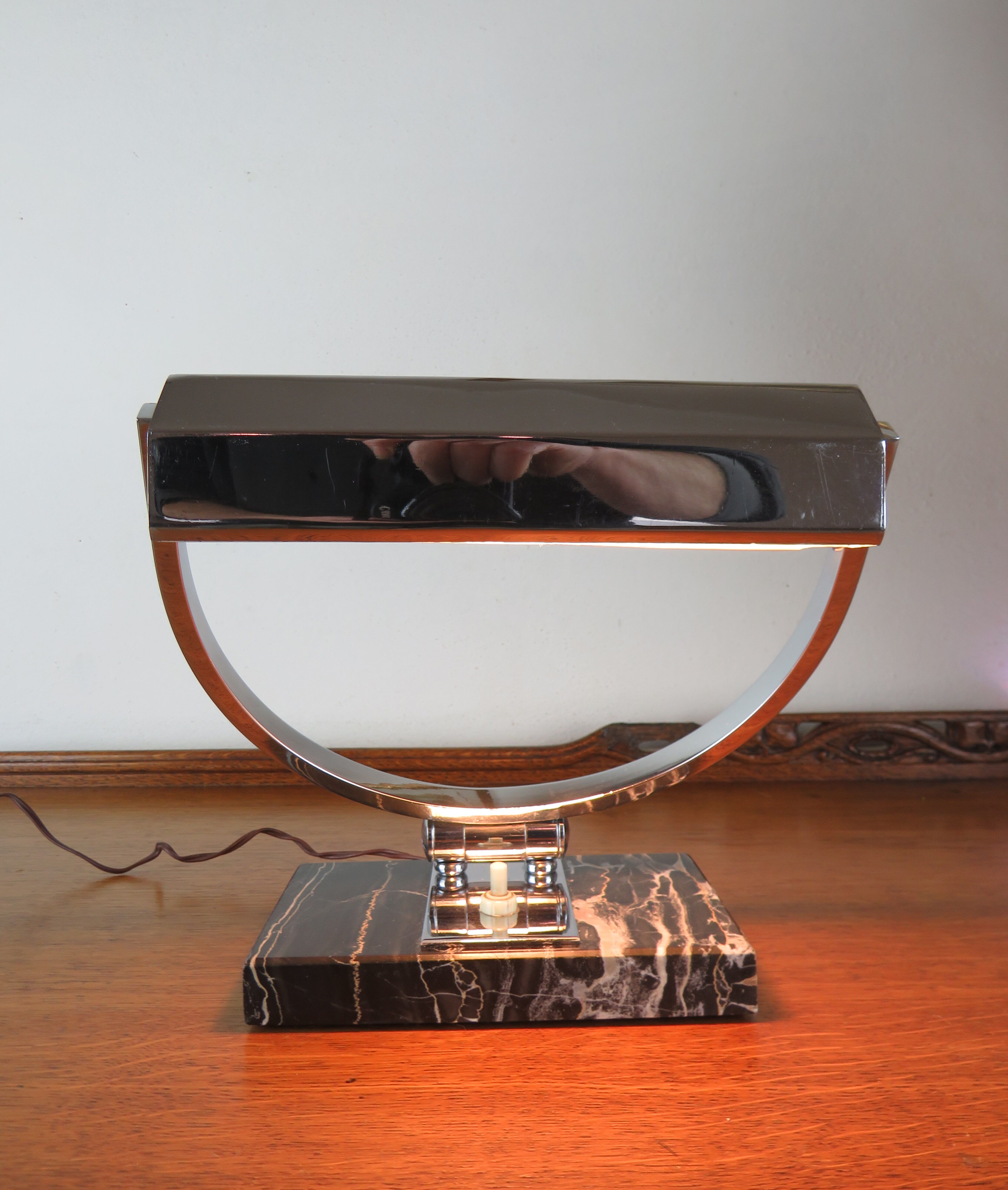 Italian Art Deco desk lamp from the 1930s