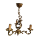 Bronze chandelier 3 lights