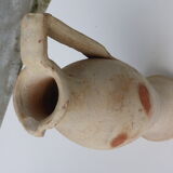 Vase amphora in vintage earth