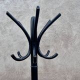 Porte manteau perroquet noir vintage