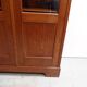 Vintage Dutch oak 2 door bookcase