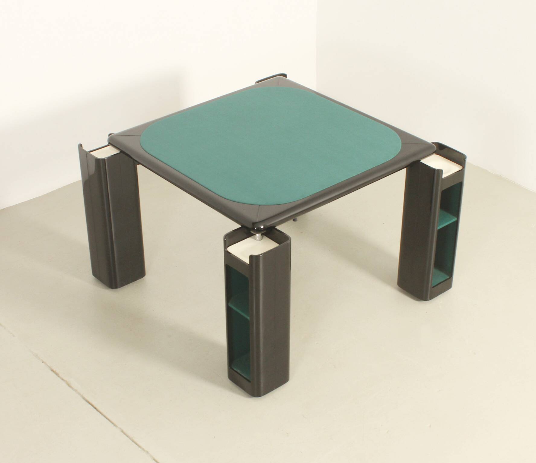 Game table by Pierluigi Molinari for Pozzi, Italy, 1970