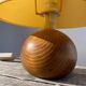 Wooden ball lamp 1980