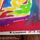 Gouache on paper from 1989, Pierre Lacroux (1909-1993)