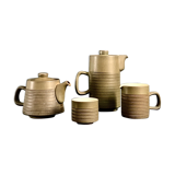 Coffee service and sandstone tea