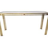 Brass console, 1970s