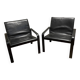 Pair of designer armchairs Matteo Grassi Italy