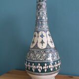 Safi Morocco terracotta vase lamp base